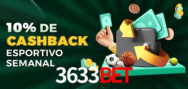 10% de bônus de cashback na 3633Bet